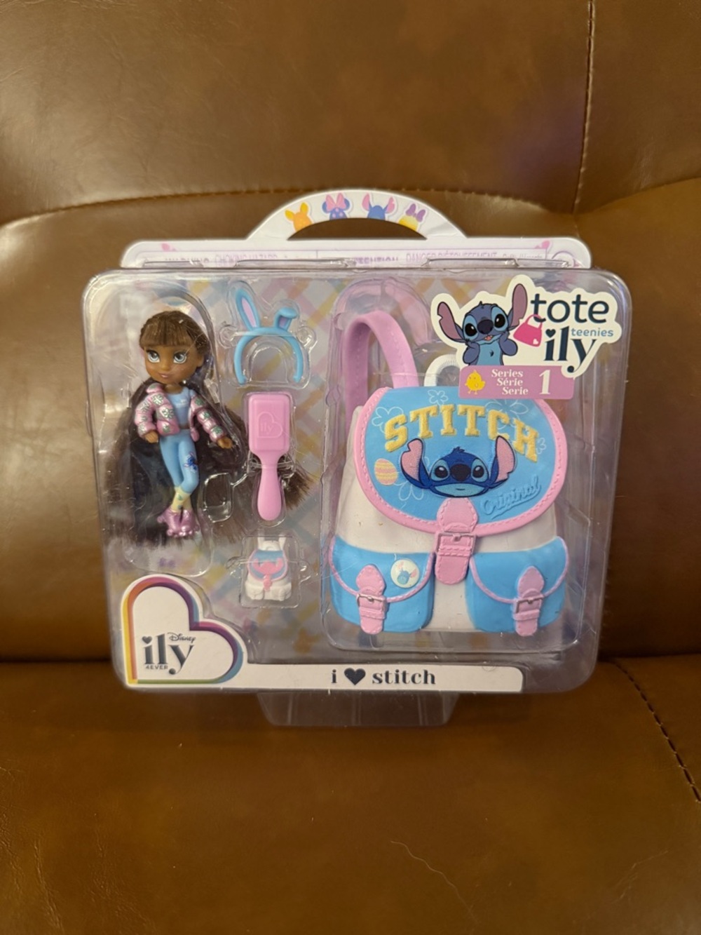 Disney ILY 🖤 Stitch Easter Tote Teenies Playset